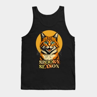 Cat Spooky Season Tank Top